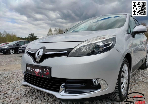 Renault Grand Scenic cena 25900 przebieg: 218452, rok produkcji 2012 z Parczew małe 781